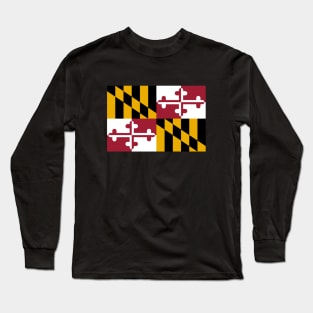 Flag of Maryland Long Sleeve T-Shirt